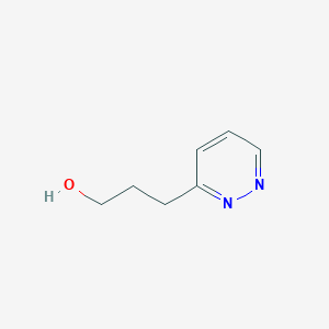 molecular formula C7H10N2O B3048439 3-(Pyridazin-3-YL)propan-1-OL CAS No. 169339-22-4