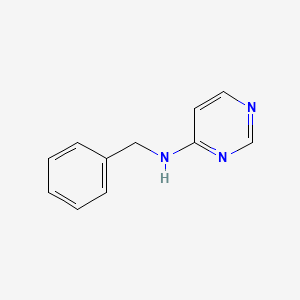 molecular formula C11H11N3 B3048447 N-Benzylpyrimidin-4-amine CAS No. 16973-99-2
