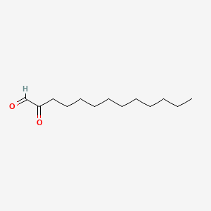molecular formula C13H24O2 B3048450 Undecylglyoxal CAS No. 16979-04-7