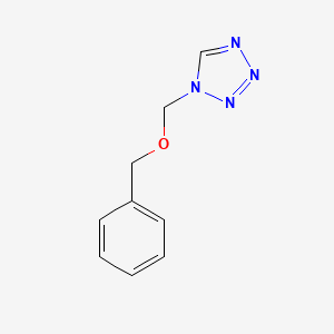 1H-Tetrazole, 1-[(phenylmethoxy)methyl]-