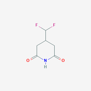 4-Difluoromethyl-piperidine-2,6-dione