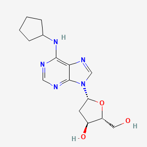 Adenosine, N-cyclopentyl-2'-deoxy-