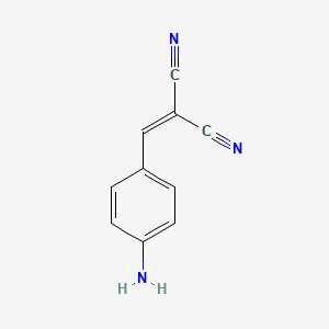 Propanedinitrile, [(4-aminophenyl)methylene]-