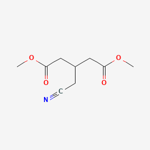 Dimethyl 3-(cyanomethyl)pentanedioate