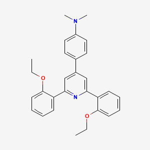 4-[2,6-Bis(2-ethoxyphenyl)-4-pyridyl]-N,N-dimethylaniline