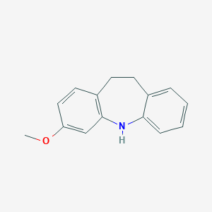molecular formula C15H15NO B030485 3-Methoxyiminodibenzyl CAS No. 26945-63-1