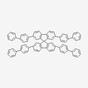 9,9'-Spirobi[9H-fluorene], 2,2',7,7'-tetrakis([1,1'-biphenyl]-4-yl)-