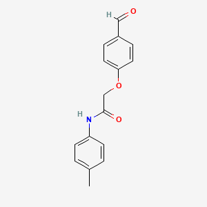 2-(4-Formylphenoxy)-N-(4-methylphenyl)acetamide