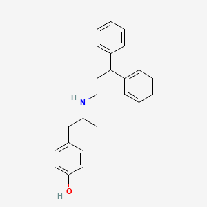 Phenol, 4-[2-[(3,3-diphenylpropyl)amino]propyl]-