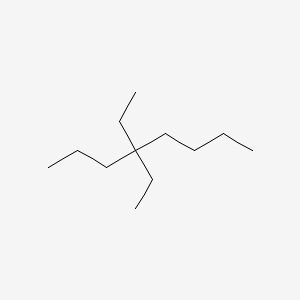 molecular formula C12H26 B3048532 Octane, 4,4-diethyl- CAS No. 17312-42-4