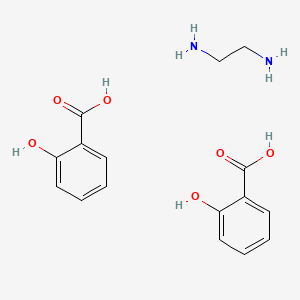 Benzoic acid, 2-hydroxy-, compd. with 1,2-ethanediamine (2:1)