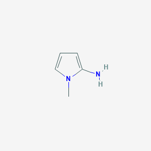 molecular formula C5H8N2 B3048546 1-Methyl-1H-pyrrol-2-amine CAS No. 173853-66-2