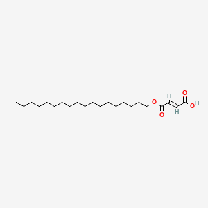 molecular formula C22H40O4 B3048549 Monostearyl fumarate CAS No. 1741-93-1