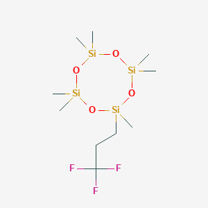 2,2,4,4,6,6,8-Heptamethyl-8-(3,3,3-trifluoropropyl)-1,3,5,7,2,4,6,8-tetroxatetrasilocane