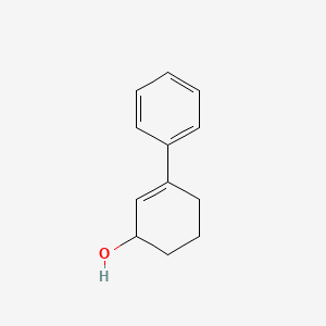 molecular formula C12H14O B3048572 3-Phenyl-2-cyclohexen-1-ol CAS No. 17488-64-1