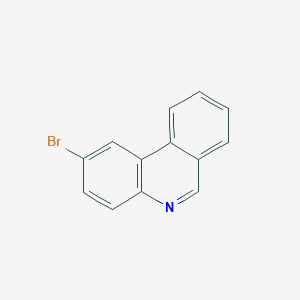molecular formula C13H8BrN B3048602 2-Bromophenanthridine CAS No. 17613-37-5