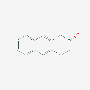 molecular formula C14H12O B3048606 3,4-Dihydroanthracen-2(1H)-one CAS No. 176236-91-2
