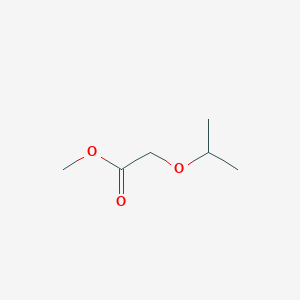molecular formula C6H12O3 B3048612 Acetic acid, 2-(1-methylethoxy)-, methyl ester CAS No. 17639-73-5