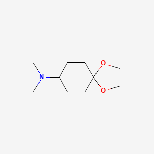 N,N-Dimethyl-1,4-dioxaspiro[4.5]decan-8-amine