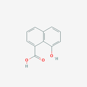 molecular formula C11H8O3 B3048621 8-Hydroxy-1-naphthoic acid CAS No. 1769-88-6