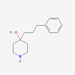 4-(3-Phenylpropyl)piperidin-4-ol