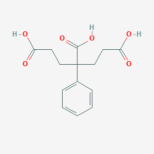 3-Phenylpentane-1,3,5-tricarboxylic acid
