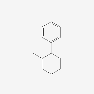 molecular formula C13H18 B3048628 (2-Methylcyclohexyl)benzene CAS No. 17733-68-5
