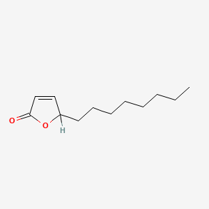 molecular formula C12H20O2 B3048631 5-Octylfuran-2(5H)-one CAS No. 17756-68-2