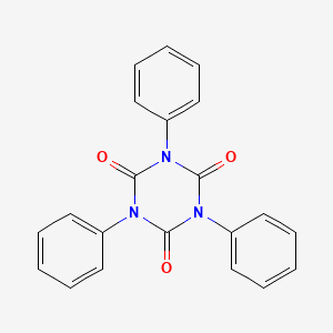 molecular formula C21H15N3O3 B3048654 1,3,5-TRIPHENYLISOCYANURATE CAS No. 1785-02-0