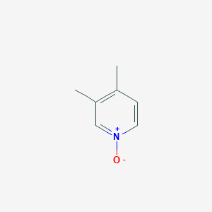 molecular formula C7H9NO B3048679 3,4-DIMETHYLPYRIDIN-1-IUM-1-OLATE CAS No. 1796-86-7