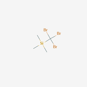 molecular formula C4H9Br3Si B3048779 Silane, trimethyl(tribromomethyl)- CAS No. 18142-75-1