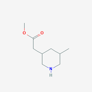 Methyl 2-(5-methylpiperidin-3-yl)acetate