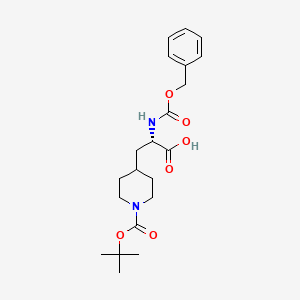 (S)-2-(Cbz-amino)-3-(1-boc-piperidin-4-YL)propanoic acid