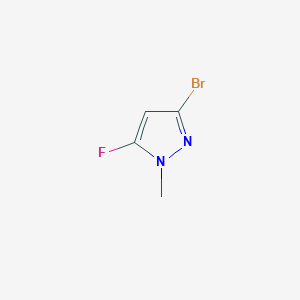 3-Bromo-5-fluoro-1-methyl-1H-pyrazole