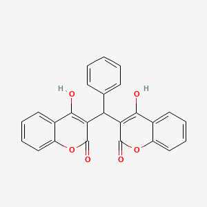 3,3'-(phenylmethanediyl)bis(4-hydroxy-2H-chromen-2-one)