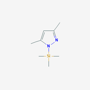 1H-Pyrazole, 3,5-dimethyl-1-(trimethylsilyl)-