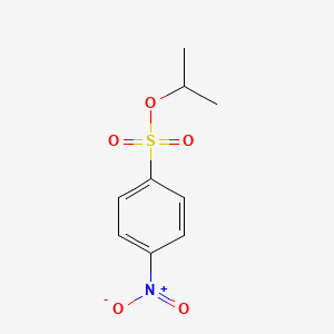 molecular formula C9H11NO5S B3048838 Isopropyl p-nitrobenzenesulfonate CAS No. 1830-67-7