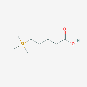 molecular formula C8H18O2Si B3048862 5-(Trimethylsilyl)pentanoic acid CAS No. 18388-50-6