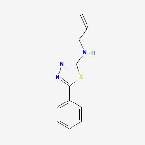 5-phenyl-N-(prop-2-en-1-yl)-1,3,4-thiadiazol-2-amine