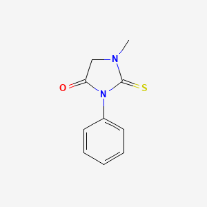 B3048864 1-Methyl-3-phenyl-2-thioxo-4-imidazolidinone CAS No. 18391-77-0