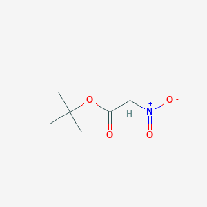 molecular formula C7H13NO4 B3048917 Tert-butyl 2-nitropropanoate CAS No. 18598-92-0