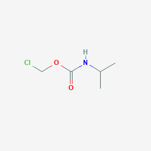 molecular formula C5H10ClNO2 B3048919 Chloromethyl isopropylcarbamate CAS No. 186352-98-7