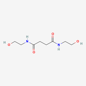 molecular formula C8H16N2O4 B3048938 N1,N4-bis(2-hydroxyethyl)succinamide CAS No. 1871-90-5
