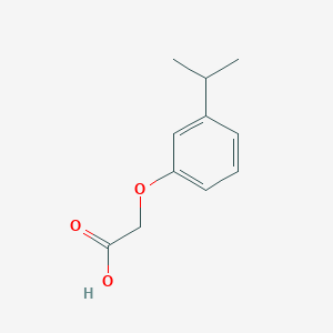 2-[3-(Propan-2-yl)phenoxy]acetic acid