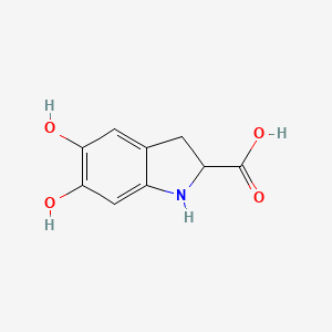 5,6-Dihydroxyindoline-2-carboxylic acid