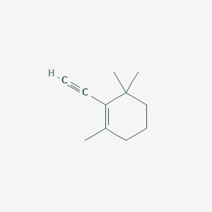 molecular formula C11H16 B3048984 2-Ethynyl-1,3,3-trimethylcyclohex-1-ene CAS No. 1892-05-3