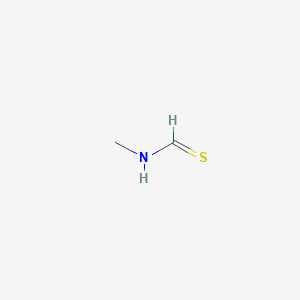 molecular formula C2H5NS B3049001 N-methylmethanethioamide CAS No. 18952-41-5