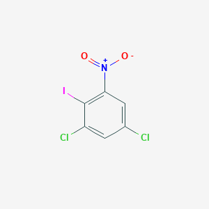 molecular formula C6H2Cl2INO2 B3049003 1,5-Dichloro-2-iodo-3-nitrobenzene CAS No. 189576-09-8