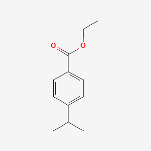 molecular formula C12H16O2 B3049015 Ethyl 4-propan-2-ylbenzoate CAS No. 19024-50-1