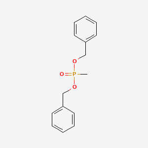 molecular formula C15H17O3P B3049069 dibenzyl methylphosphonate CAS No. 19236-58-9